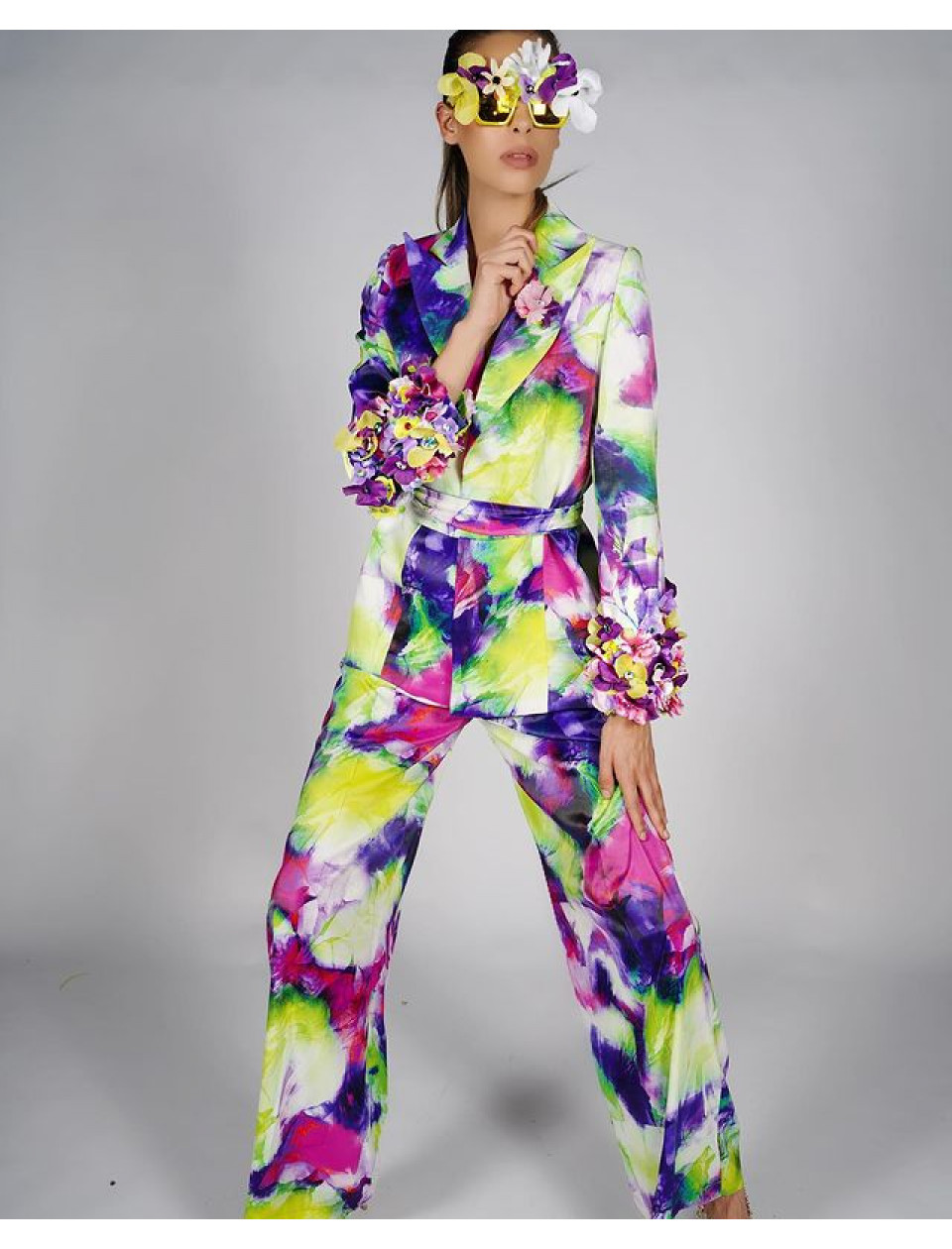 Summer flowers colorfly suit